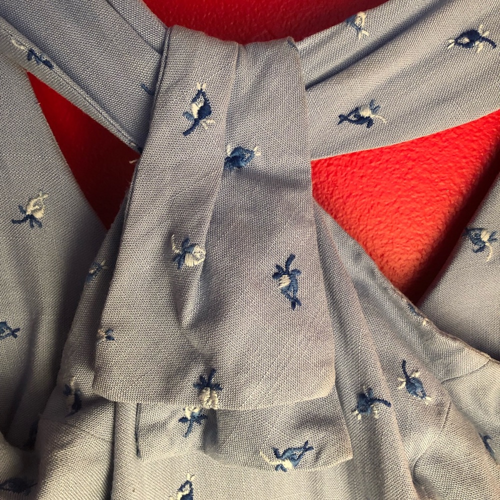 Custom Denim Midi Dress - Picture 3 of 4